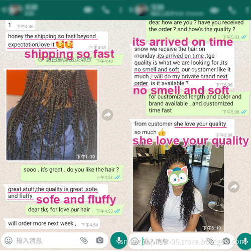 14/22Inch Boho Goddess Box Braids Crochet Hair Box Braid Crochet locs Bohemian Crochet Hair Extension